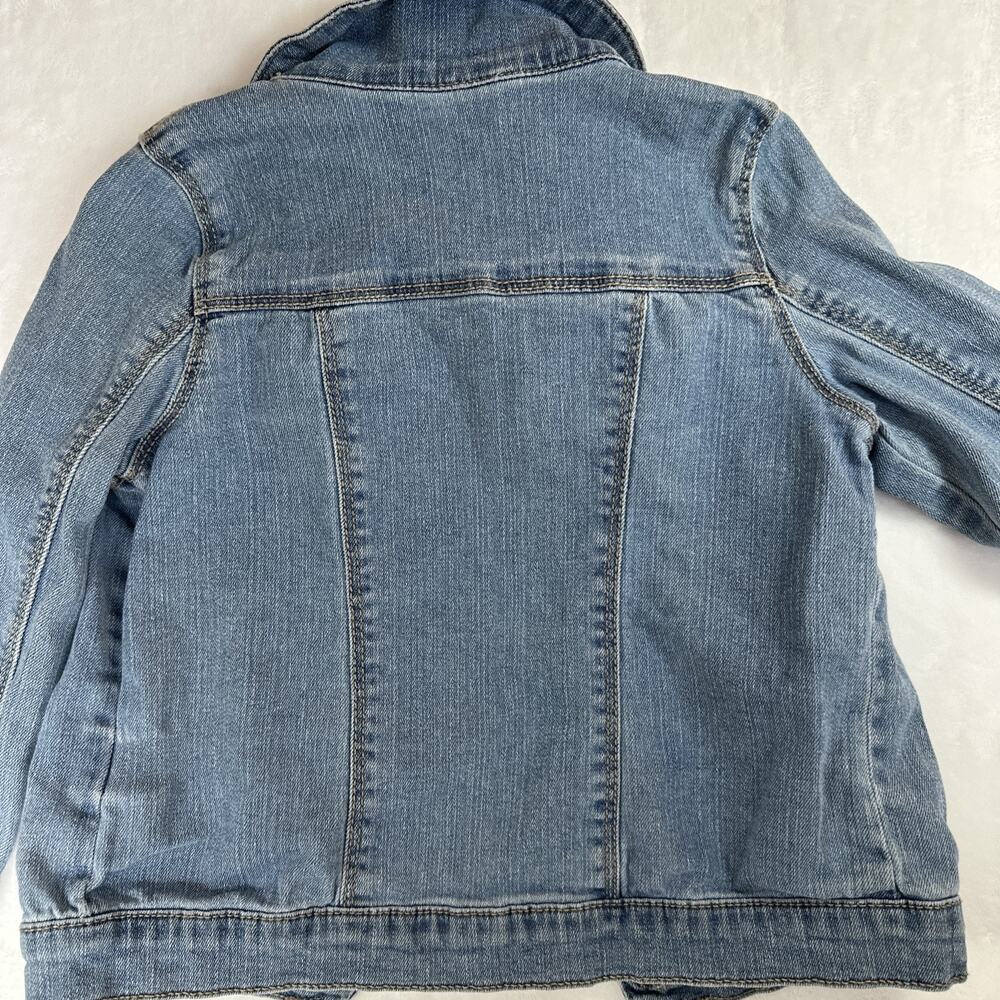 Carter’s KID brand Denim Jacket Button Up Pockets Girl’s Size 6-6X EUC - Picture 9 of 10